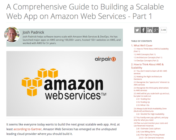 A Comprehensive Guide to Building a Scalable Web App on Amazon Web Services